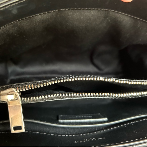 YSL Lou Lou small bag, silver hardware - Picture 10 of 16